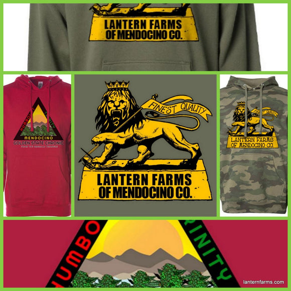 Hoodies and Tees from Lantern Farms - Free 420 Dice and Sticker