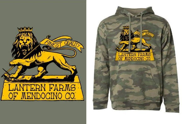Lantern Farms Camo Hoodie, 420 lifestyle clothing