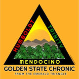 Tee Shirt, Color: Yellow, Emerald Triangle - Humboldt, Trinity, Mendocino